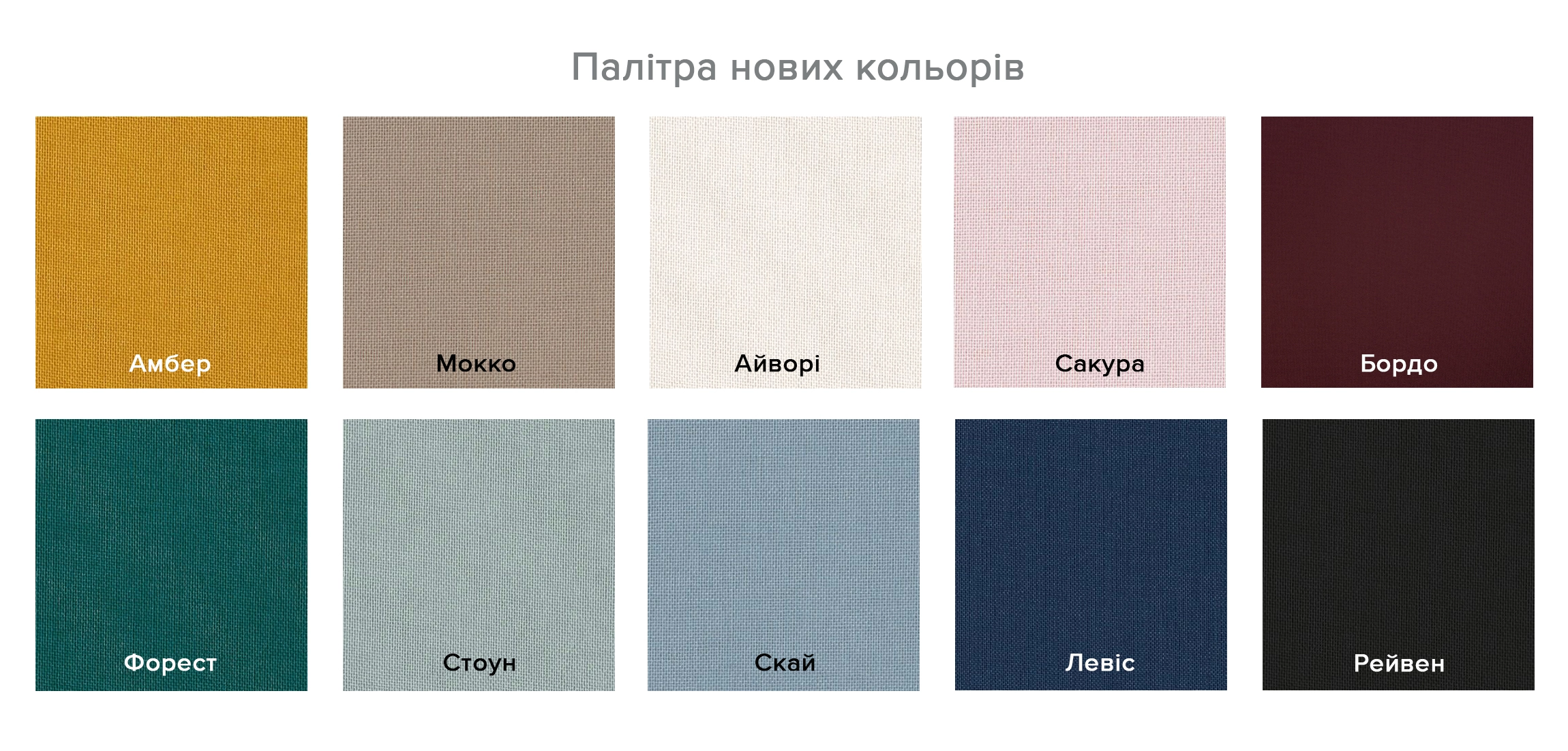 Фактури тканин