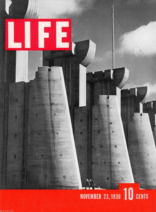 первая обложка журнала Life